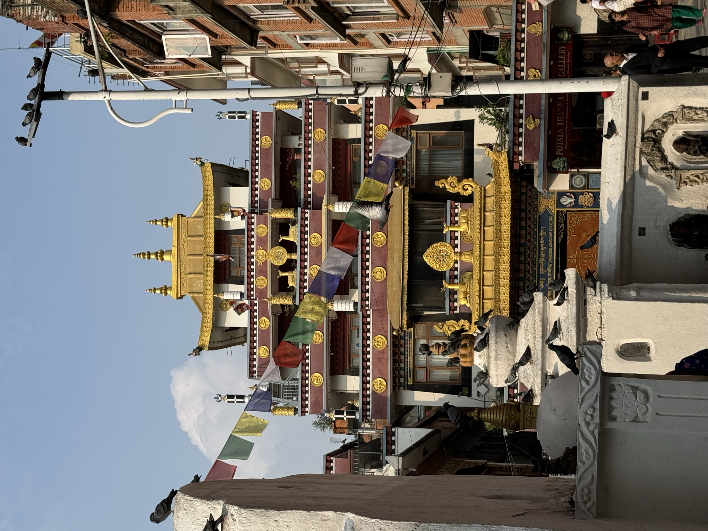 A temple square in the old city